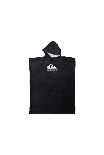 Quiksilver Hoody Pamuklu Plaj Havlusu Siyah