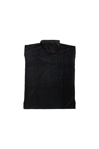 Quiksilver Hoody Pamuklu Plaj Havlusu Siyah