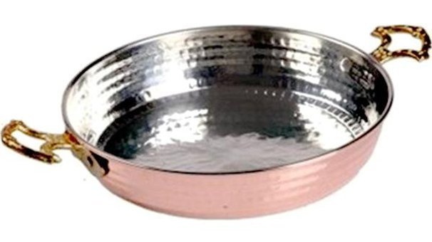 Cooker Antik Bakır 18 cm Sahan Tava