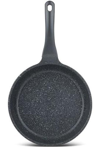 Thermoad Plastik Saplı Alüminyum 26 cm Düz Tava Siyah