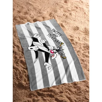 Warner Bross Wb Looney Tunes Pamuklu Plaj Havlusu Çok Renkli