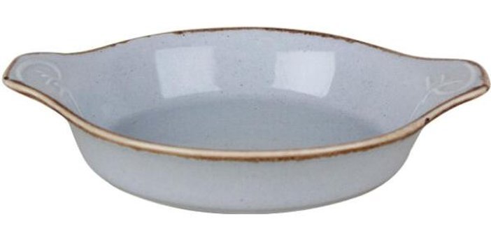 Porland Seasons Porselen 14 cm Sahan Tava Gri