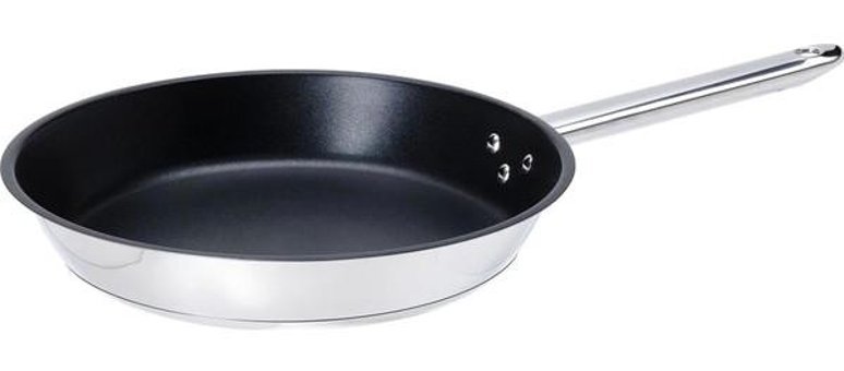 Ikea 365+ Çelik Saplı Paslanmaz Çelik 28 cm Kızartma Tava Gri