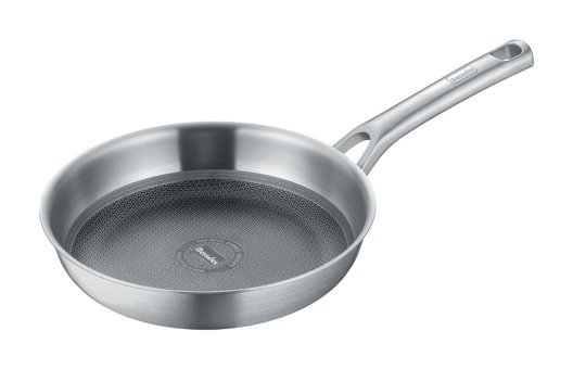 Berndes Tricion Pro Çelik Saplı Paslanmaz Çelik 24 cm Kızartma Tava Gri