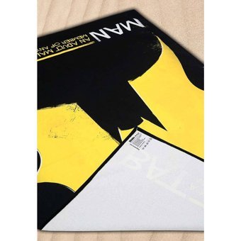 Dogo Mare Black and Yellow Batman Plaj Havlusu Çok Renkli