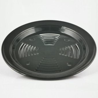 Çanak Sepeti Emaye 30 cm Közleme Tava Siyah