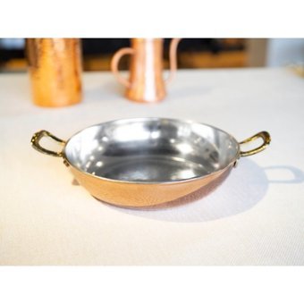 Bakır Concept Modern Kulplu Bakır 20 cm Sahan Tava