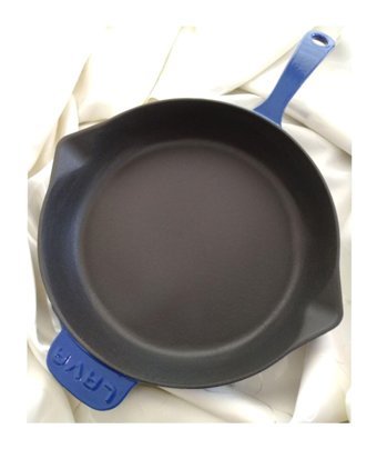 Lava Döküm 28 cm Kızartma Tava Mavi