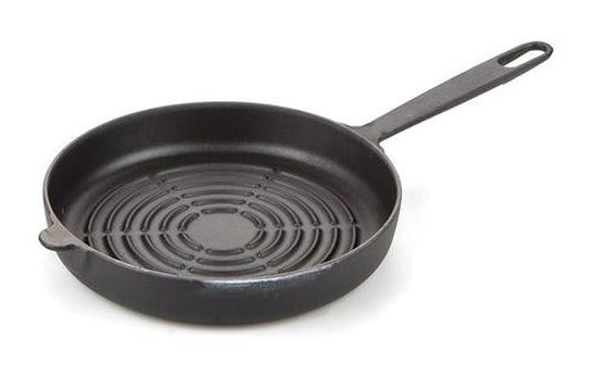 Esse Chambery Döküm Saplı Demir Döküm 28 cm Grill Tava Siyah