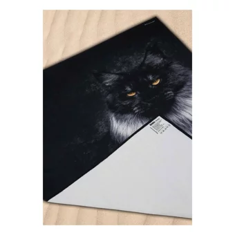 Dogo Mare Maine Coon Plaj Havlusu Siyah