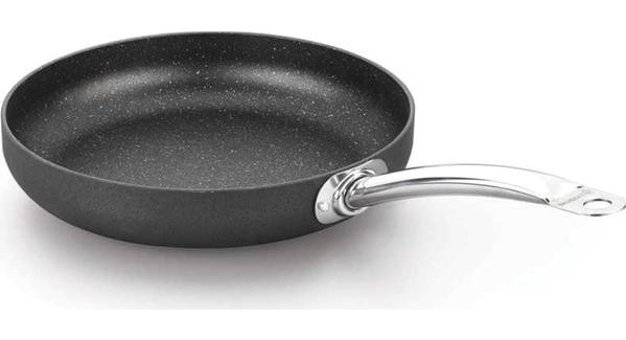 Korkmaz Proline Nero A1255 Çelik Saplı Teflon 30 cm Düz Tava Siyah