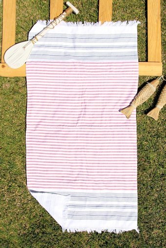 Baveno 70x140 cm Pamuklu Plaj Havlusu Çok Renkli