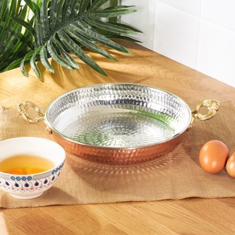Karaca Antik Bakır 22 cm Sahan Tava