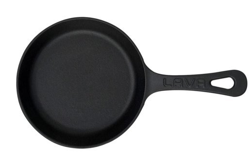 Lava Döküm 20 cm Kızartma Tava Siyah