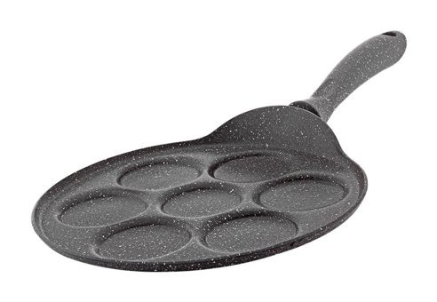 Hascevher Germanitium Granit Saplı Granit 26 cm Pankek Tava Gri