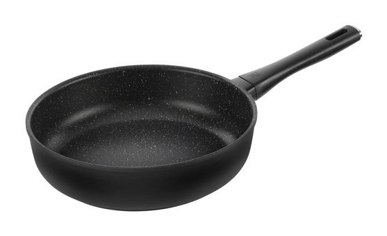 Zwilling Marquine Plus Plastik Saplı Döküm 28 cm Kızartma Tava Siyah