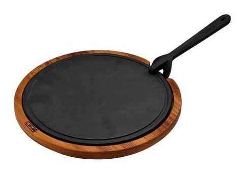 Lava Döküm 26 cm Düz Tava Siyah