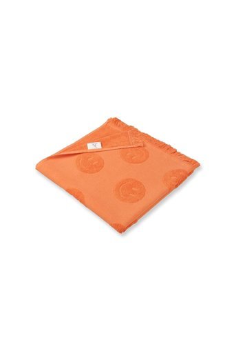 Gleam Atelier Smiley Bambu Pamuklu Plaj Havlusu Turuncu
