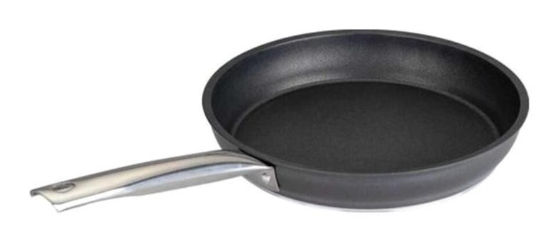 Aryıldız Trendy Metal Saplı Alüminyum 26 cm Düz Tava Siyah