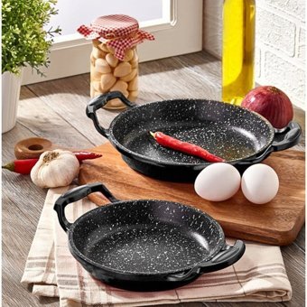 Essenso Döküm 18 cm Sahan Tava Siyah