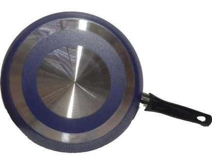 Abntürk Plastik Saplı Alüminyum 32 cm Kızartma Tava Mavi