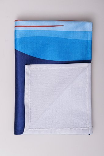 Vevienhome Tropical Sunrise Pamuklu Plaj Havlusu Çok Renkli