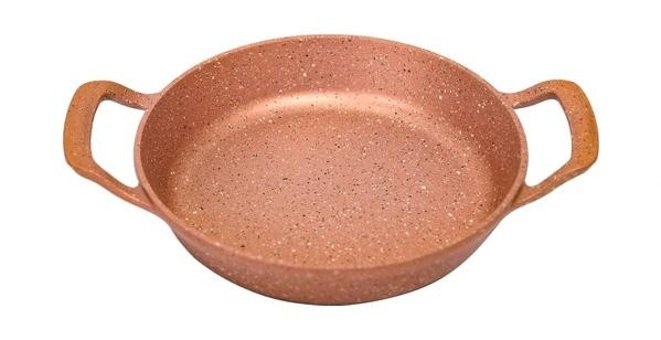 Essenso Döküm Saplı Döküm 20 cm Sahan Tava Bronz