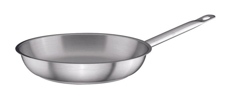 Öztiryakiler Professional Cookware Çelik 24 cm Düz Tava Gri
