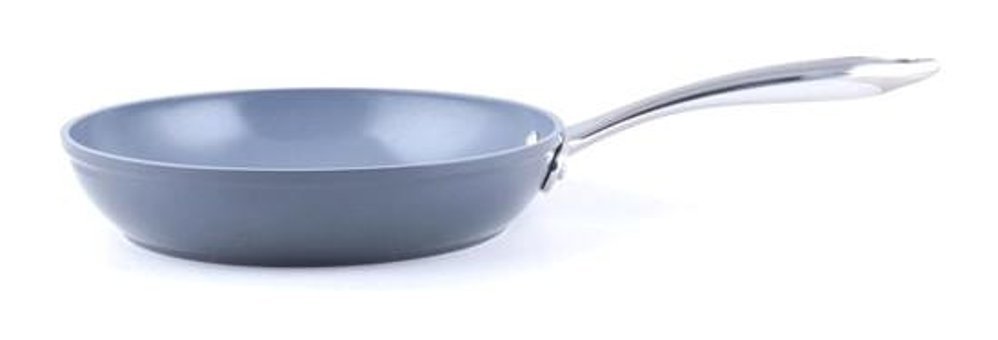Essenso Ecotouch Bristol Çelik Saplı Alüminyum 28 cm Düz Tava Gri