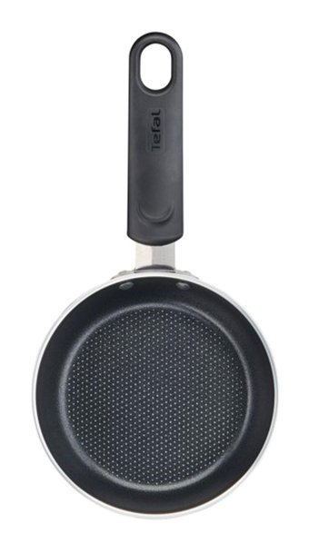 Tefal 1X Simplecook Plastik Saplı Alüminyum 12 cm Sos Tava Siyah