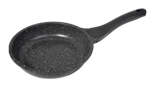 Falez No:24 Plastik Saplı Döküm 24 cm Düz Tava Gri