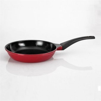Anthony Plastik Saplı Alüminyum 28 cm Kızartma Tava Kırmızı