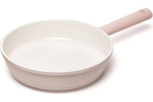 Lacena Plastik Saplı Seramik 26 cm Kızartma Tava Pembe