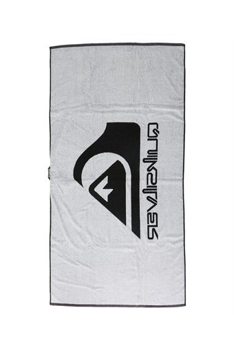 Quiksilver Salty Trıms Pamuklu Plaj Havlusu Gri