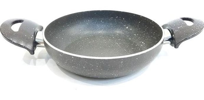 Togo Plastik Saplı Granit 18 cm Sahan Tava Gri