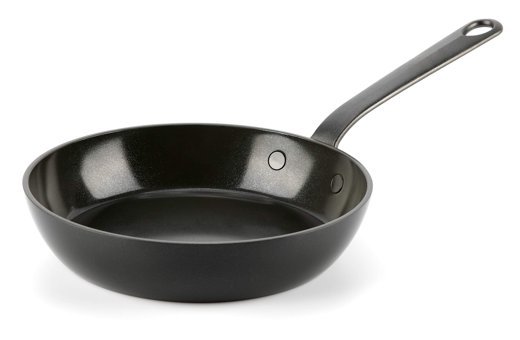 Greenpan Craft Çelik Saplı Seramik 20 cm Kızartma Tava Siyah