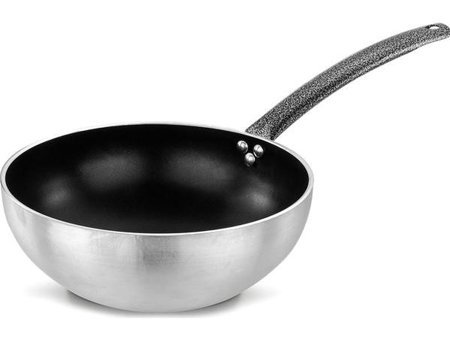 Ulutaş Elit Çelik 26 cm Wok Tava Gri