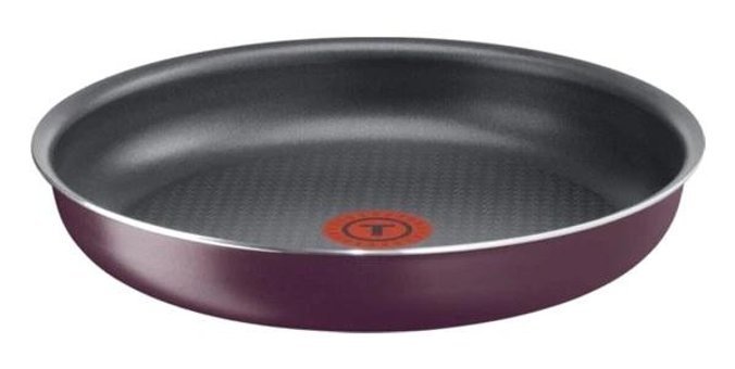 Tefal 6X Ingenio Titanyum 22 cm Düz Tava Mor