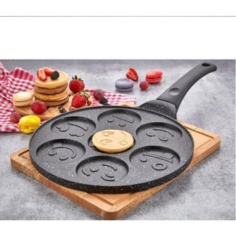 T.Concept Plastik Saplı Döküm 26 cm pankek Tava Siyah