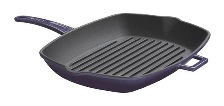 Lava Döküm 26x32 cm Grill Tava Mor