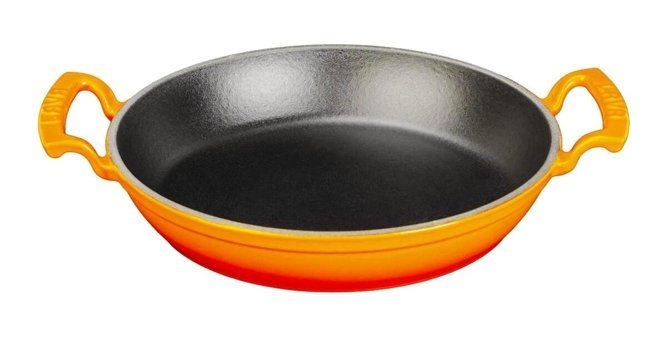 Lava Döküm 24 cm Sahan Tava Turuncu