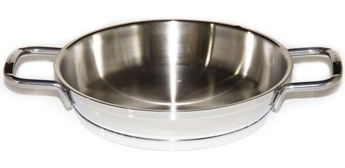 Abntürk Çelik 21 cm Sahan Tava Metalik