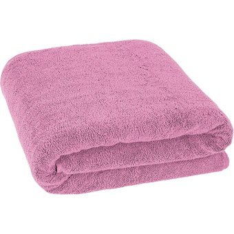 Buti Pamuklu Plaj Havlusu Pembe