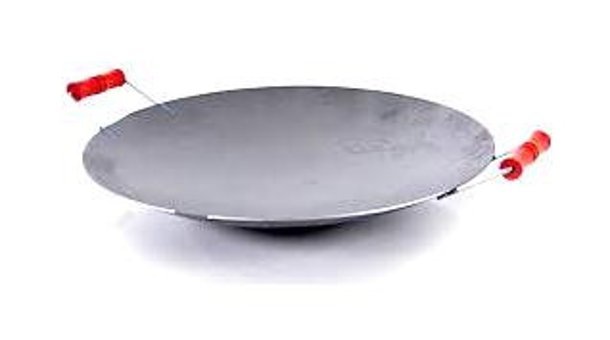 Miyo Life Plastik Saplı Döküm 45 cm Saç Tava Gri
