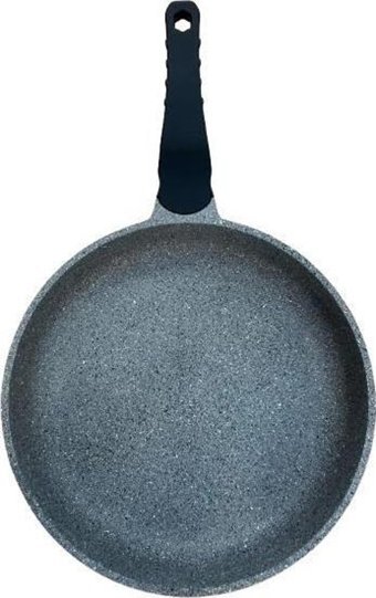 Aryıldız Fontal AR1007345 Plastik Saplı Döküm 28 cm Düz Tava Gri