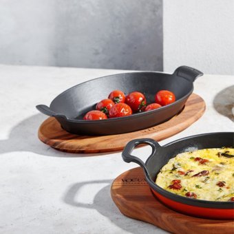 Voeux Elegance Döküm Saplı Döküm 20 cm Sahan Tava Siyah