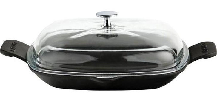 Lava Lv Eco P Tv 2626 K3 Döküm Saplı Demir Döküm 26x26 cm Düz Tava Siyah