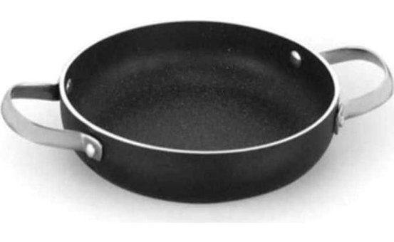 Korkmaz Galaksi A1339 Çelik Saplı Granit 22 cm Sahan Tava Siyah