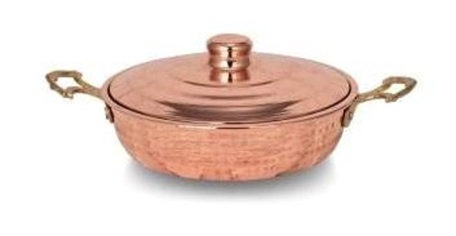 Turna Bakır Emirgan No:1 Turna7597-1 Bakır 14 cm Sahan Tava