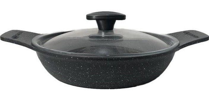 Thermoad Kapaklı Döküm 20 cm Sahan Tava Gri